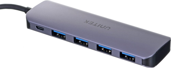 Hub USB Unitek uHUB P5+ USB 3.0 4 porty + MicroUSB (H1107A) - obraz 5
