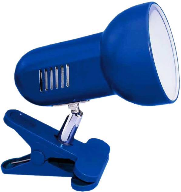Настільна лампа на прищіпці Activejet AJE-CLIP Blue (5901443120803) - зображення 1