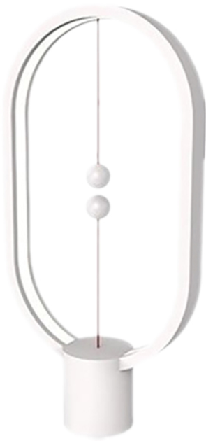 Настільна лампа Allocacoc Heng Balance Ellipse DH0040WT/HBLEUB LED White (8719186023872) - зображення 1