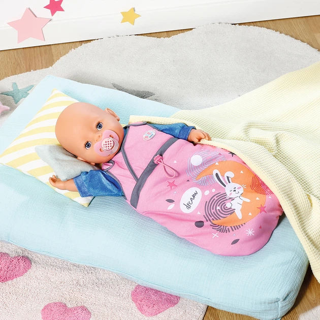 Śpiworek dla lalki Baby Born Słodkich snów 832479 (4001167832479) - obraz 4