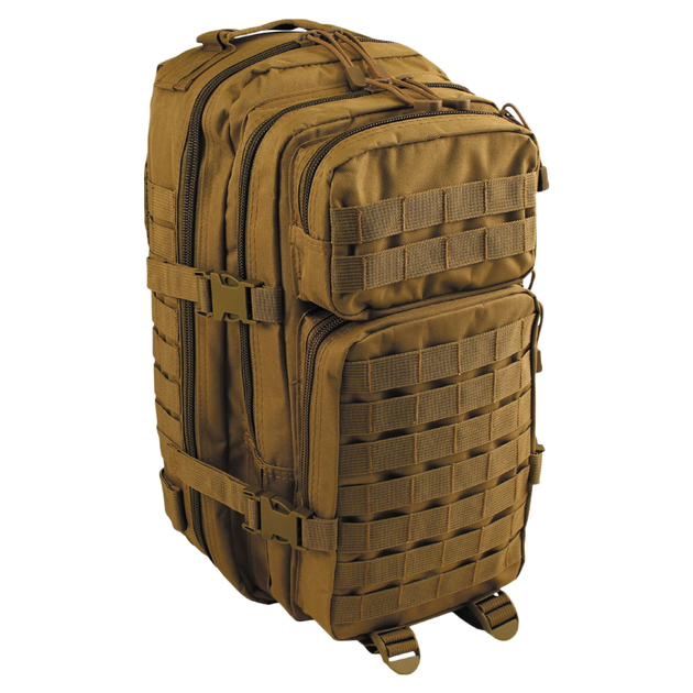 Рюкзак MFH US Assault I Basic 30 л Brown - зображення 1