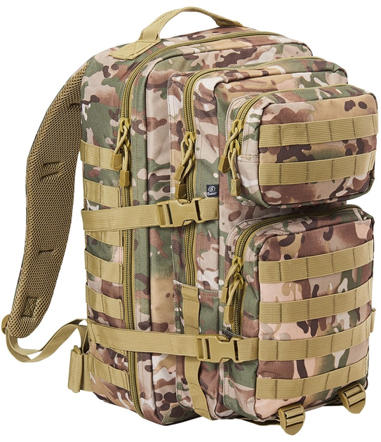 Рюкзак тактичний Brandit US Cooper Large 40 л Tactical Camo - зображення 1