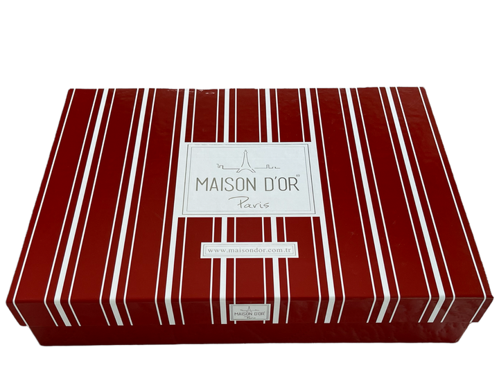 Комплект постельного белья Maison D'or Antik Nil Red сатин 220-200 см красный - изображение 4