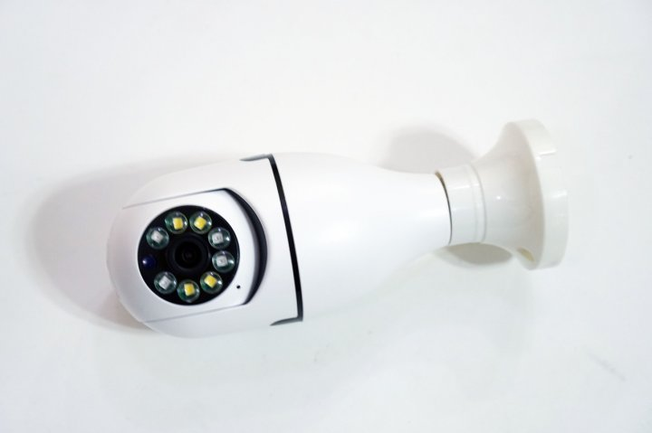 Камера видеонаблюдения в патрон Е27 IP WiFi PTZ Smart 3120S-DPXY 2MP удаленный доступ, ночная съёмка, определение движения, микрофон, слот microSD - изображение 3