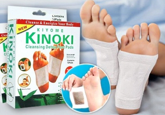 Пластырь для ног детоксикация Kinoki Cleansing Detox Foot Pads очищение организма - изображение 3