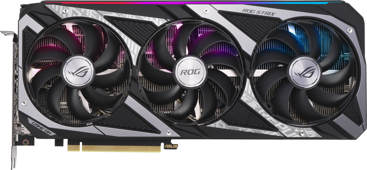 Asus PCI-Ex GeForce RTX 3060 ROG Strix Gaming OC V2 LHR 12 GB GDDR6 (192 bity) (1882/15000) (2 x HDMI, 3 x DisplayPort) (ROG-STRIX-RTX3060-O12G-V2-GAMING) - obraz 1