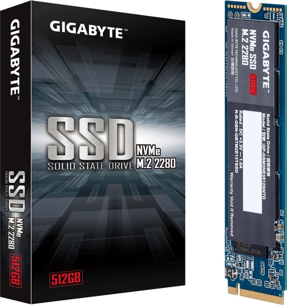 SSD диск Gigabyte 512GB M.2 2280 NVMe PCIe 3.0 x4 NAND TLC (GP-GSM2NE3512GNTD) - зображення 4