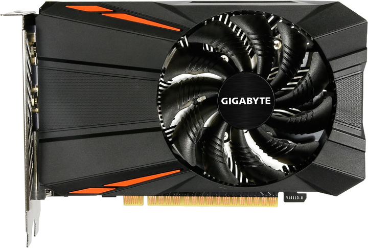 Gigabyte PCI-Ex GeForce GTX 1050 TI D5 4GB GDDR5 (128bit) (1290/7008) (DVI, HDMI, DisplayPort) (GV-N105TD5-4GD) - obraz 1