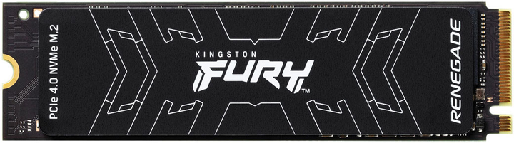 Kingston FURY Renegade SSD 1TB M.2 2280 NVMe PCIe Gen 4.0 x4 3D TLC NAND (SFYRS/1000G) - зображення 1