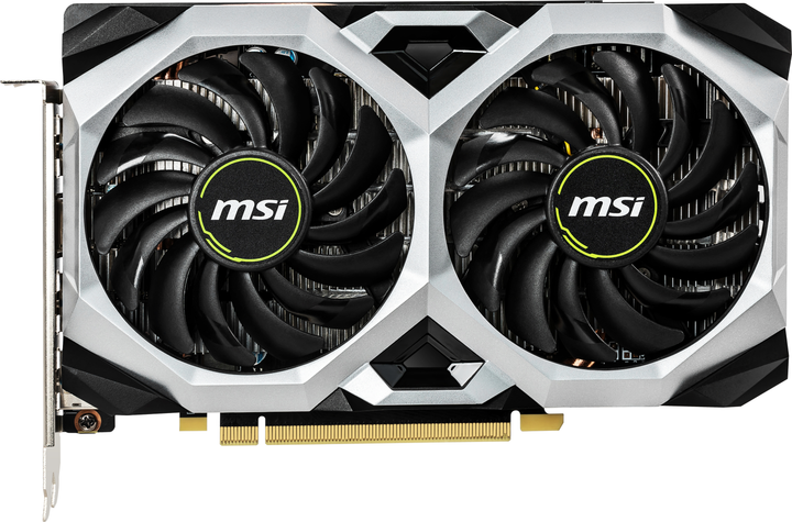 MSI PCI-Ex GeForce GTX 1660 Ventus XS 6G OC 6GB GDDR5 (192bit) (1408/8000) (3 x DisplayPort, 1 x HDMI) (GeForce GTX 1660 VENTUS XS 6G OC) - зображення 1