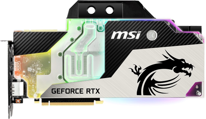 MSI PCI-Ex GeForce RTX 2080 Sea Hawk EK X 8GB GDDR6 (256bit) (1515/14000) (USB Type-C, HDMI, 3 x DisplayPort) (RTX 2080 SEA HAWK EK X) - зображення 1