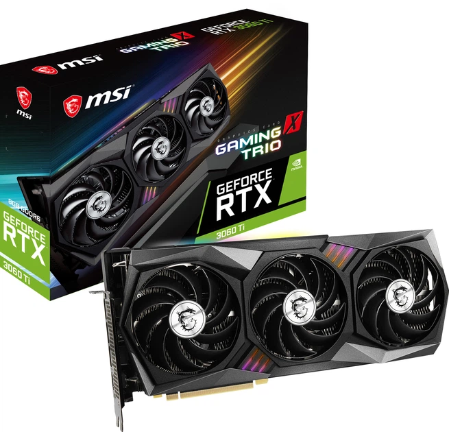 MSI PCI-Ex GeForce RTX 3060 Ti Gaming X Trio 8GB GDDR6 (256bit) (1830/14000) (HDMI, 3 x DisplayPort) (RTX 3060 Ti GAMING X TRIO) - зображення 9