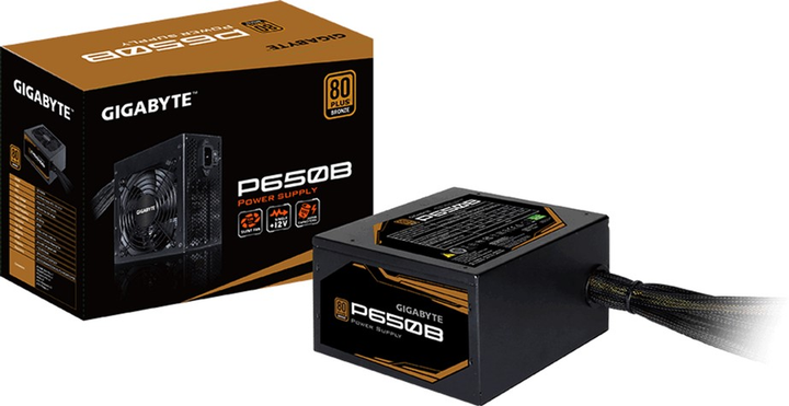 Zasilacz Gigabyte Power Supply P650B 80 PLUS Bronze 650 W (P650B) - obraz 6