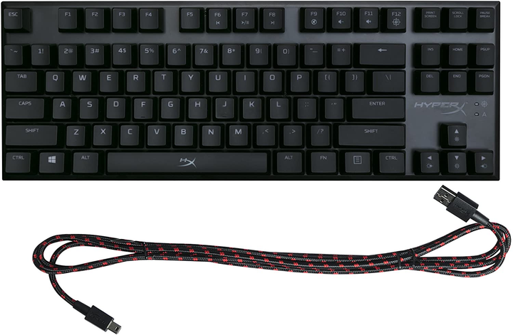 Клавіатура дротова HyperX Alloy FPS Pro Cherry MX Blue USB (HX-KB4BL1-US/WW) - зображення 5