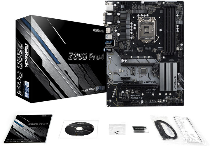 Материнська плата ASRock Z390 Pro4 (s1151, Intel Z390, PCI-Ex16) - зображення 5