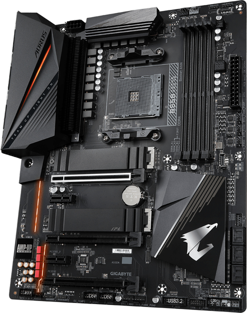 Материнська плата Gigabyte B550 Aorus Pro V2 (sAM4, AMD B550, PCI-Ex16) - зображення 2