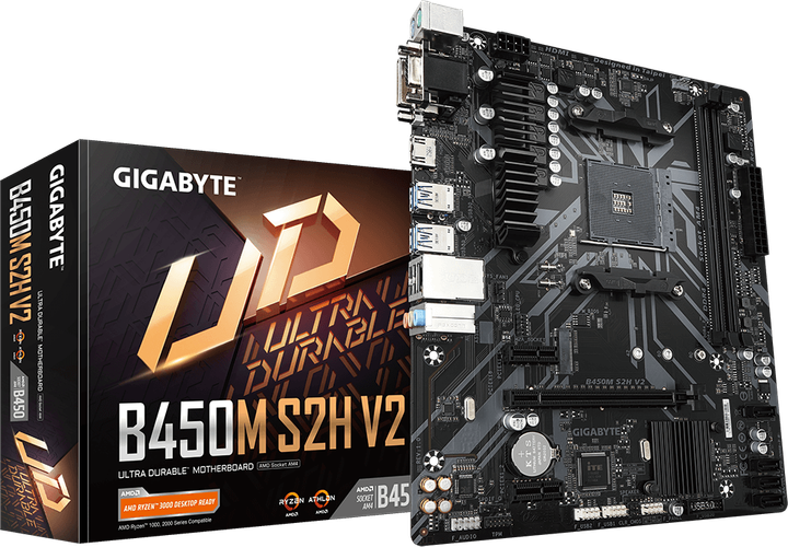 Płyta główna Gigabyte B450M S2H V2 (sAM4, AMD B450, PCI-Ex16) - obraz 5