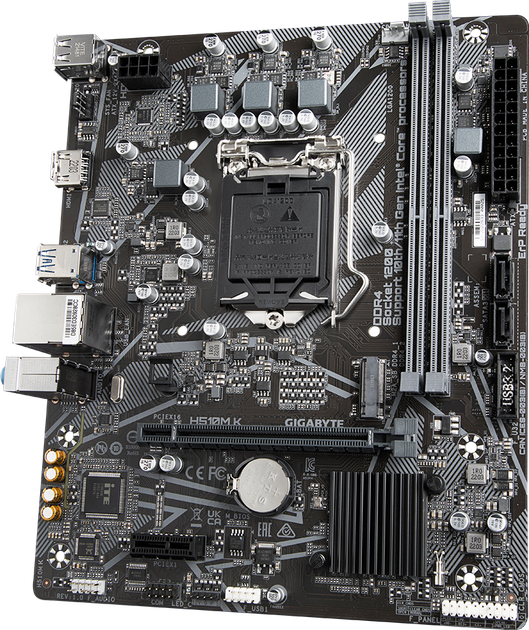 Płyta główna Gigabyte H510M K (s1200, Intel H510, PCI-Ex16) - obraz 2