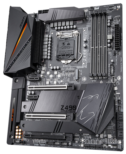 Płyta główna Gigabyte Z490 Aorus Pro AX (s1200, Intel Z490, PCI-Ex16) - obraz 2