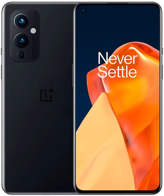 Smartfon OnePlus 9 8/128GB DualSim Astral Black (5011101552) - obraz 1