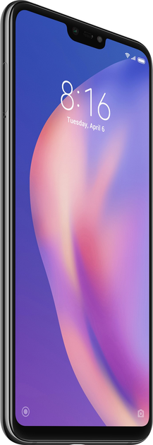 Smartfon Xiaomi Mi 8 Lite 4/64GB Midnight Black - obraz 2