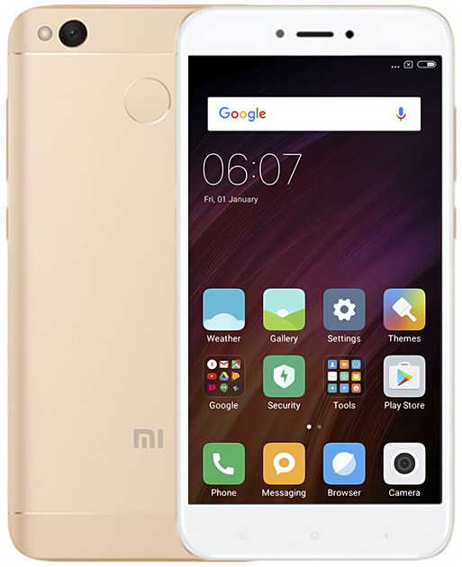 Smartfon Xiaomi Redmi 4X 3/32GB Gold (wersja międzynarodowa) - obraz 1