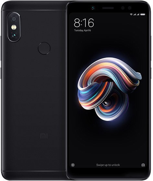 Мобільний телефон Xiaomi Redmi Note 5 3/32GB Black - зображення 1