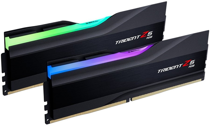 Оперативна пам'ять G.Skill DDR5-5600 65536MB PC5-44800 (Kit of 2x32768) Trident Z5 RGB Black (F5-5600J2834F32GX2-TZ5RK) - зображення 2