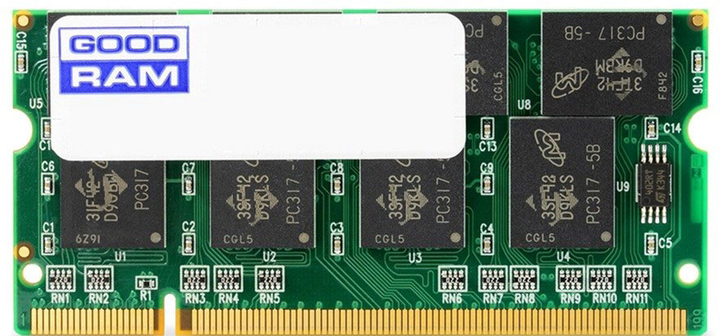 RAM Goodram SODIMM DDR2-667 1024MB PC2-5300 (W-FPCEM218AP) - obraz 1