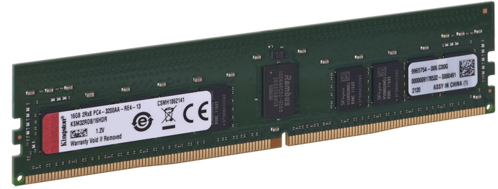 Pamięć RAM Kingston DDR4-3200 16384MB PC4-25600 ValuePamięć RAM ECC Registered (KSM32RD8/16HDR) - obraz 3