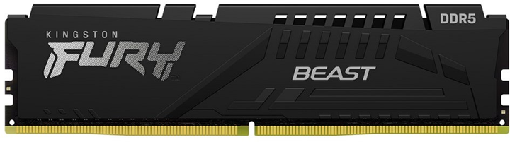 Оперативна пам'ять Kingston Fury DDR5-4800 32768MB PC5-38400 Beast Black (KF548C38BB-32) - зображення 1