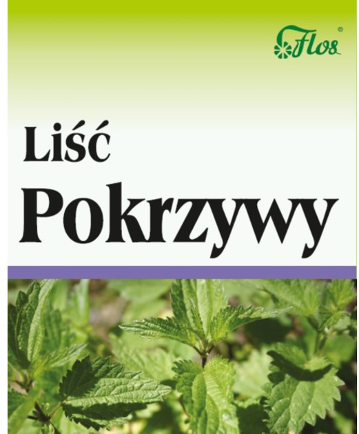 Pokrzywa Liść FLOS Łagodzi Bóle 50G (FL233) - obraz 1