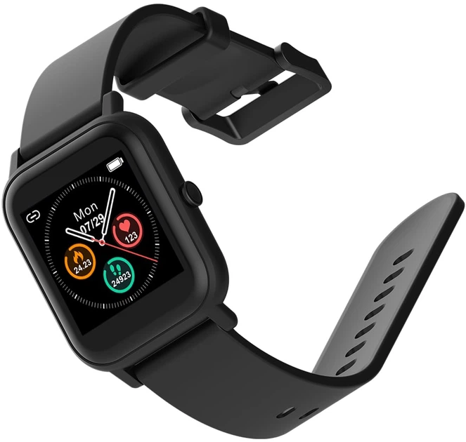 Фітнес-браслет Blackview R3 42 mm Black - Фото 4 Фітнес-браслет Blackview R3 42 mm Black - зображення 4