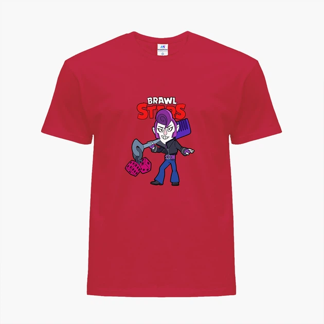 Детская футболка Бравл Старс Мортис (Brawl Stars Mortis) (25186-1012) 122-128 см Хлопок Красный - Фото 4 Детская футболка Бравл Старс Мортис (Brawl Stars Mortis) (25186-1012) 122-128 см Хлопок Красный - изображение 4