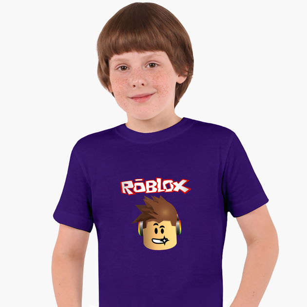 T-shirts roblox фиолетовый