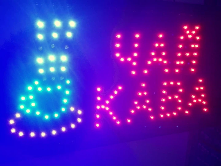 LED вывеска UKC " ЧАЙ КАВА " 48 на 25 см - Фото 3 LED вывеска UKC " ЧАЙ КАВА " 48 на 25 см - изображение 3