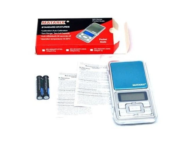 Ваги ювелірні MATARIX MX-461 200 грам 0.01 LCD електронні ручні кишенькові суперточні Польща - зображення 11
