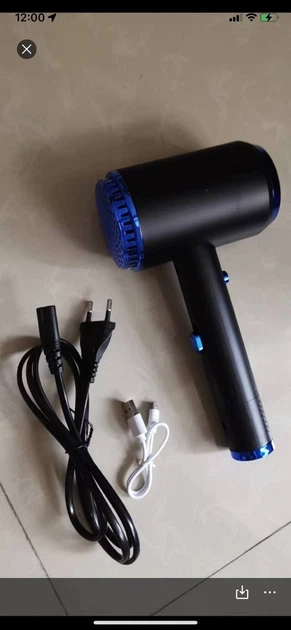 Беспроводной фен с аккумулятором 2600 mAh - изображение 6