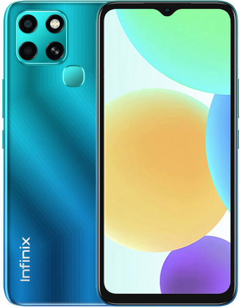 Смартфон Infinix Smart 6 2/32Gb NFC Light Sea Green (X6511) UA UCRF ...