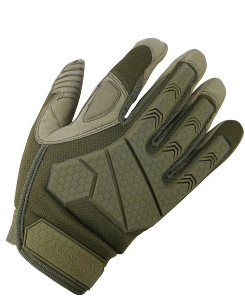 Рукавички тактичні KOMBAT UK Alpha Tactical Gloves L койот (kb-atg-coy) - изображение 1