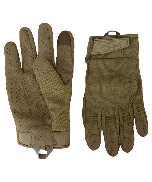 Рукавички тактичні KOMBAT UK Recon Tactical Gloves M койот (kb-rtg-coy) - изображение 2