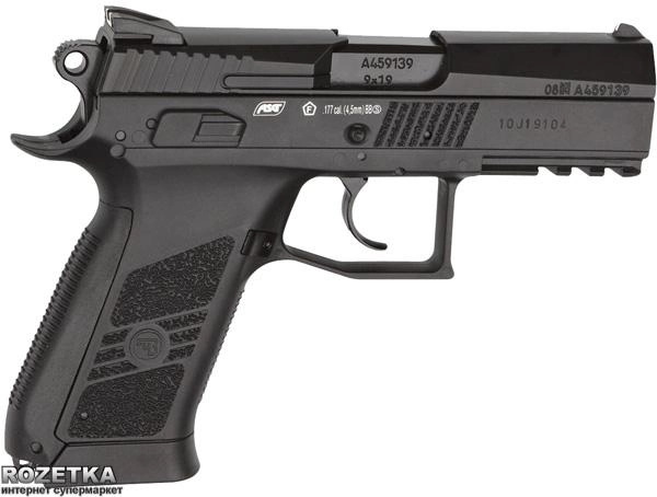 Набор пневматический пистолет ASG CZ 75 P-07 + Шарики Umarex Quality BBs 0.36 г 1500 шт (23702519_4.166) - изображение 2