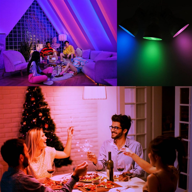 Smart-żarówka Yeelight GU10 W1 Multicolor 1 szt (YLDP004-A) - obraz 5