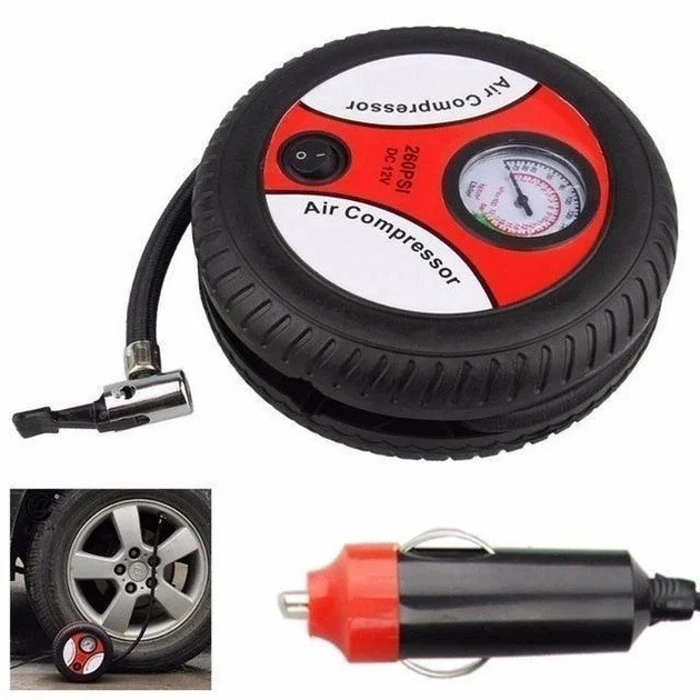 Автомобильный компрессор в форме колеса Air Compressor - изображение 2
