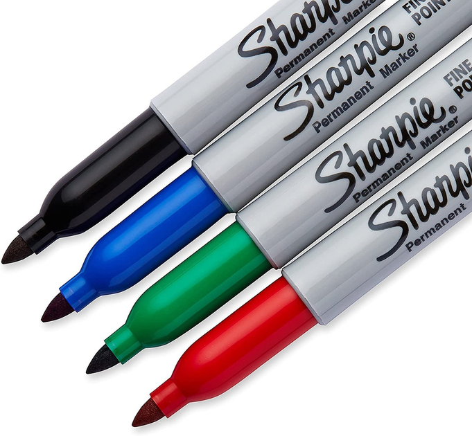 Маркеры перманентные Sharpie Permanent Markers, Fine Point 36 шт ...