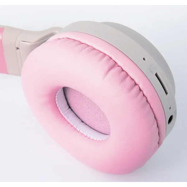 Беспроводные Bluetooth наушники с ушками CAT Hoco W27 Серые - Фото 4 Беспроводные Bluetooth наушники с ушками CAT Hoco W27 Серые - изображение 4