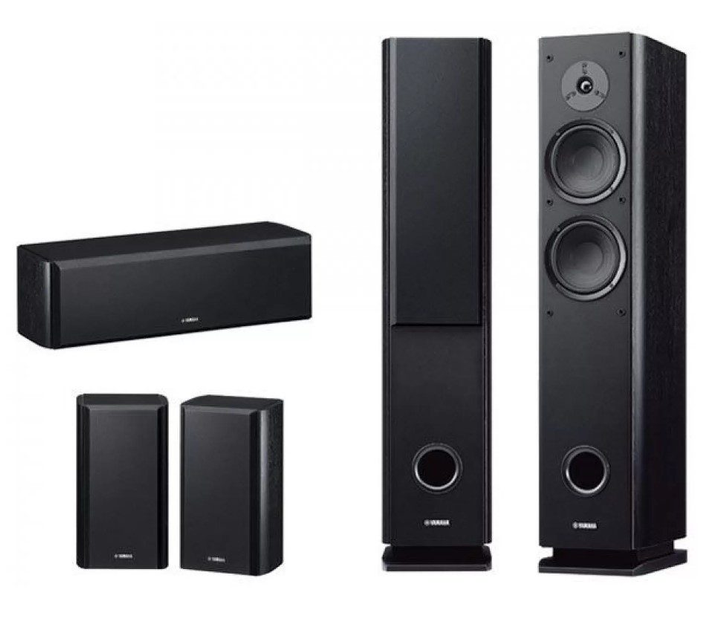 Комплект акустики домашнего кинотеатра 5.0 Yamaha SET NS-160 - зображення 1