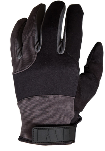 Тактические перчатки с защитой от порезов HWI DGS500 Cut Resistant Lined Duty Glove - Black & Grey Large, Чорний - изображение 1