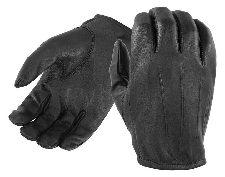 Кожанные форменные перчатки Damascus DYNA-THIN™ UNLINED LEATHER GLOVES W/ SHORT CUFF AND HAIRSHEEP HD20P Large, Чорний - изображение 1
