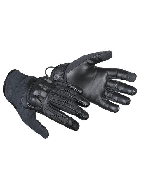 Огнеупорные тактические перчатки Tru-Spec FR HARD KNUCKLE OPERATOR GLOVES 3841 Medium, Чорний - изображение 1